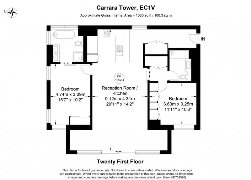 Carrara Tower Floorplan