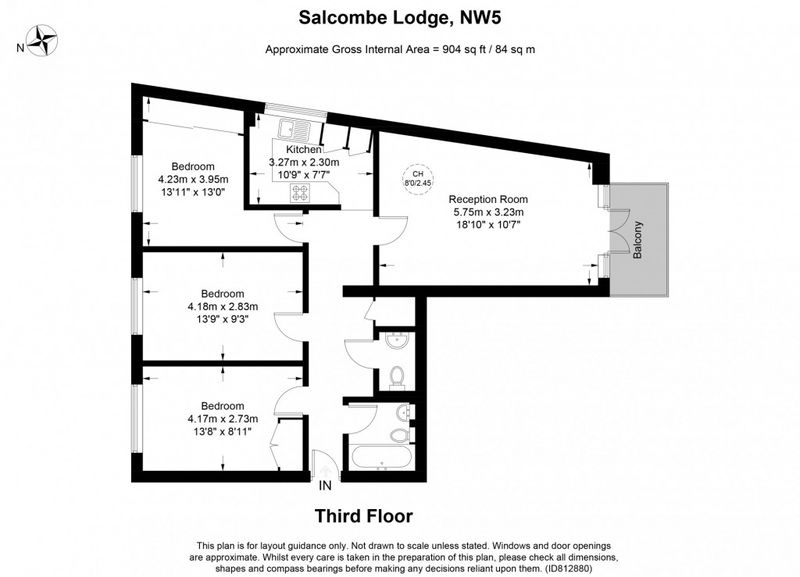 Salcombe Lodge Floorplan